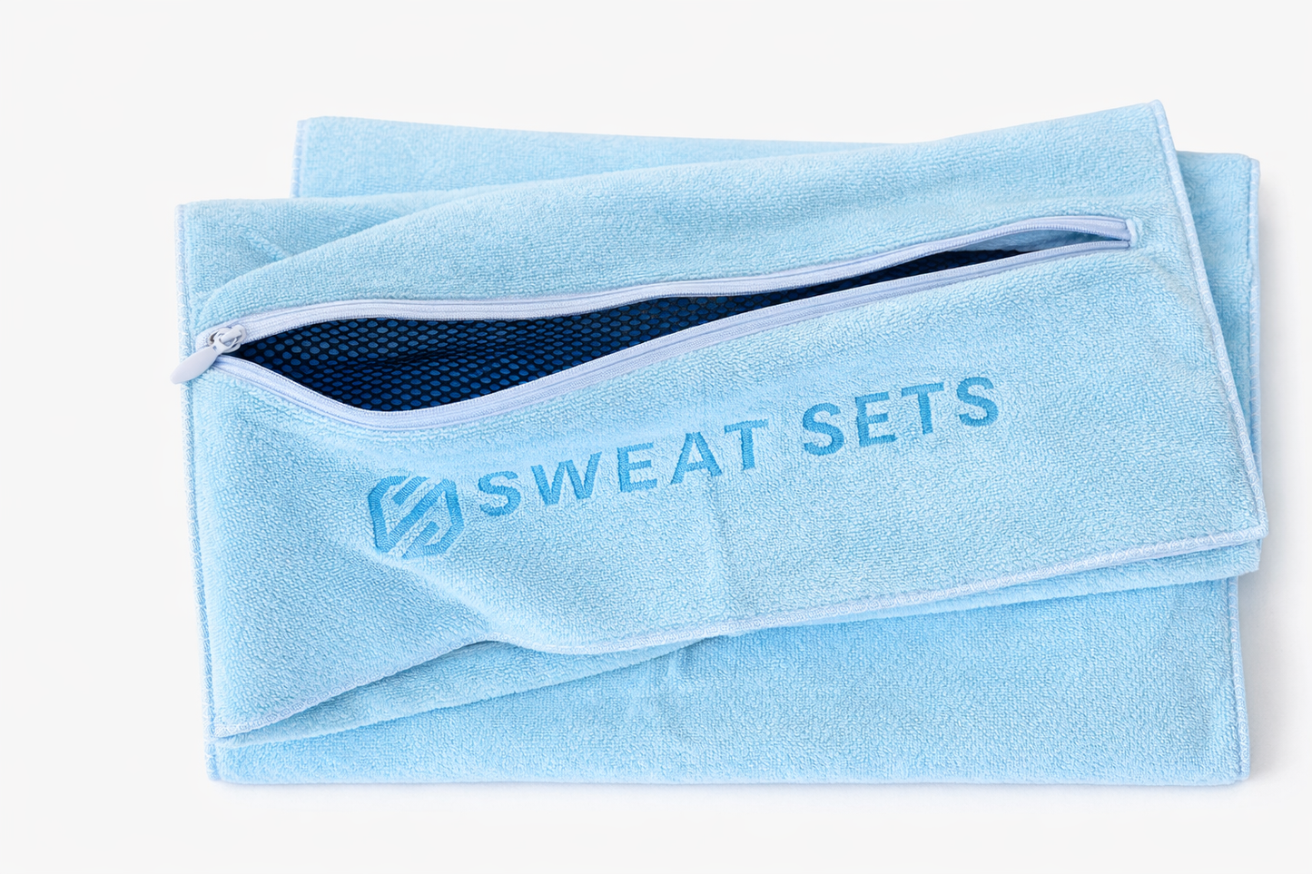 Hooded Gym Towel - Blue